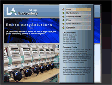 Tablet Screenshot of laembroidery.com